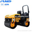 Tandem Steel Drum Roller Machine For Road Construction